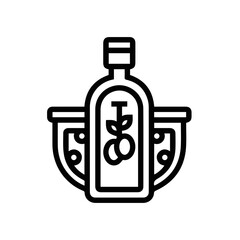 Oil icon symbol vector image Illustration
