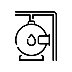 Oil icon symbol vector image Illustration
