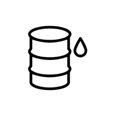 Oil icon symbol vector image Illustration
