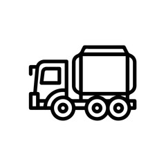 Oil icon symbol vector image Illustration
