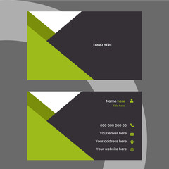 Business card design template, Clean professional business card template, visiting card, business card template,