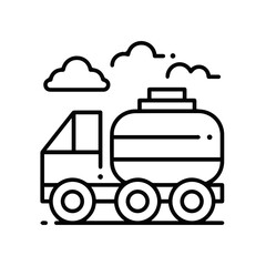 Oil icon symbol vector image Illustration
