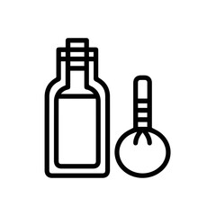 Oil icon symbol vector image Illustration
