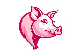 Fototapeta premium pig logo