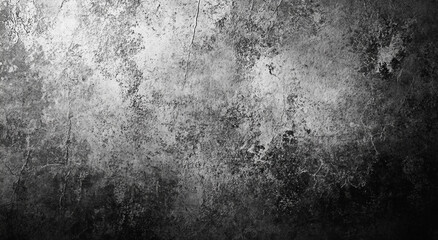 Fototapeta premium High-Resolution Black and White Grunge Paper Texture Background with Rough Canvas Effect for Vector Illustration 