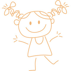 Obraz premium Children Draw Doodle