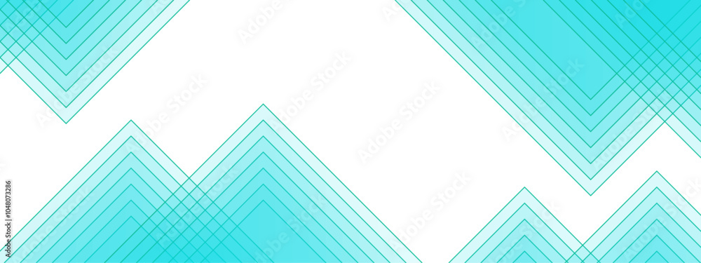 Aufkleber Abstract Linear Geometric Pattern in Light Blue. Stripes background design with layers of Geometric shapes. line elegant colorful striped diagonal line technology concept