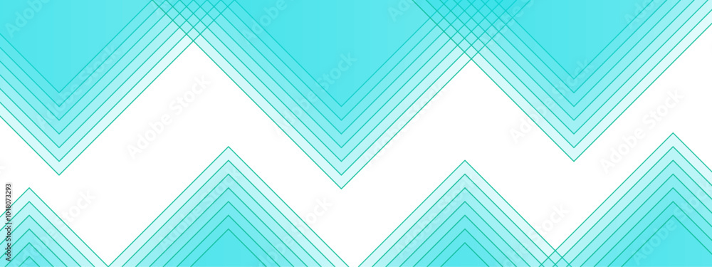 Aufkleber Abstract Linear Geometric Pattern in Light Blue. Stripes background design with layers of Geometric shapes. line elegant colorful striped diagonal line technology concept