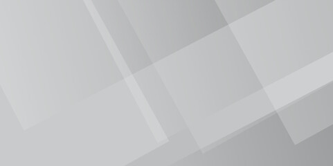 Obraz premium Vector white curve square lines triangle technology backdrop texture background. white light grey background. Space design concept. Decorative used web layout or poster, banner.