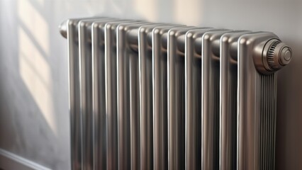radiator on the wall
