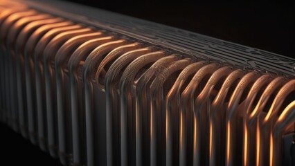 Heating radiator, modern