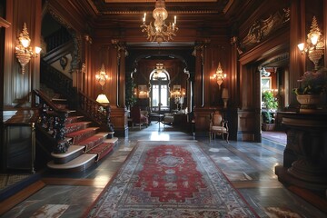 Obraz premium Interior of the royal palace
