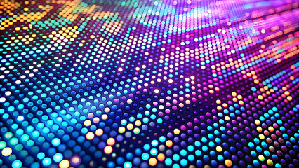 Fototapeta premium Diagonal Bright Dots Background for Data Confidentiality. Perfect for: Cybersecurity Workshops, Tech Summits, Data Privacy Discussions