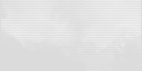 Dot white gray wave light technology texture background. Abstract big data digital concept.