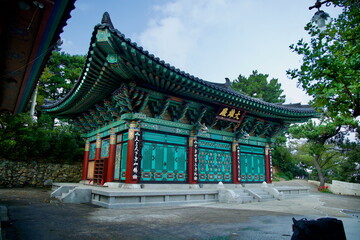 Bonghosa Temple Main Hall in Ulsan, South Korea