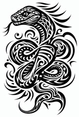  TRIBAL TATOO トライバル タトゥ 刺青 蛇