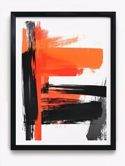 Prepare for a contemporary poster design with generous space for your creative text against a sleek white backdrop.