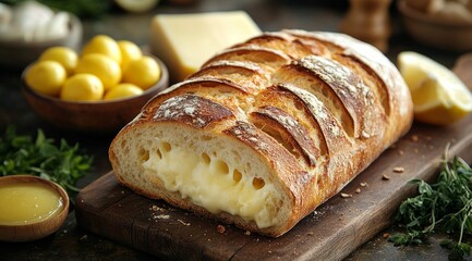 Cheesy Bread: Warm and Comforting Food