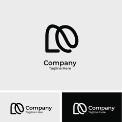 Letter LE Caffe Logo