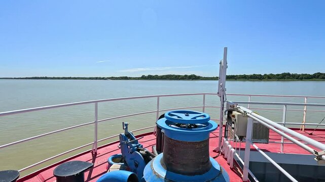 Boat Journey on Blaye River