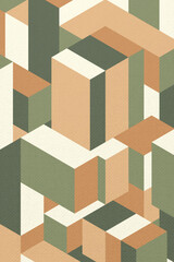 Colorful Geometric Background Vector Illustration