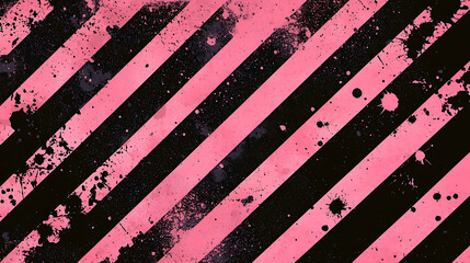 Black and Pink Grunge Diagonal Stripe Background