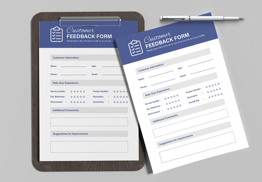 Customer Feedback Form Template