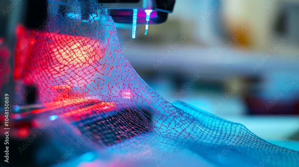 Aufkleber a group of bioengineers developing smart textiles embedded with biosensors for real-time health moni