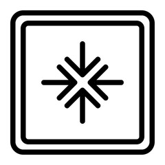 minimize line icon