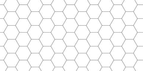 Fototapeta premium Abstract background with hexagonal geometric hexagon polygonal pattern background. 3d seamless bright white web cell and triangle abstract honeycomb background. white and gray backdrop wallpaper.