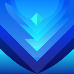 Abstract blue gradient background collection