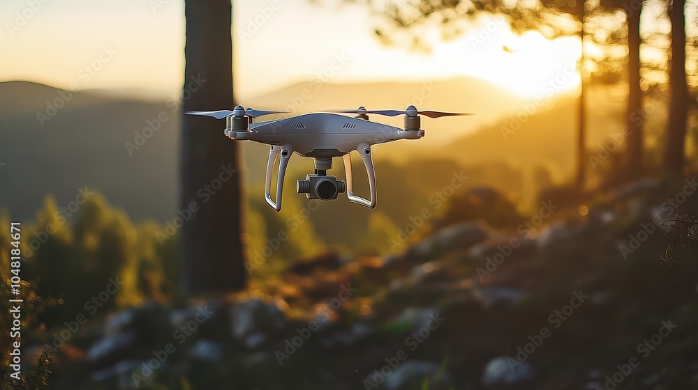 Poster reflect on the role of drones in capturing events