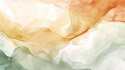 Obraz premium Abstract backgrounds with soft overlapping shapes and gentle gradients, the flowing texture of ink creates a modern and light aesthetic.