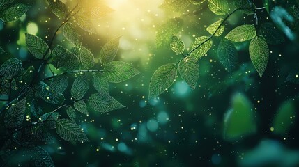 A close-up of an AI system processing colors from a forest scene, emphasizing the recognition of leaves and sky shades in a minimalist layout.