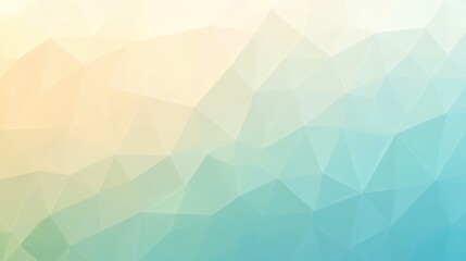 Fototapeta premium Soft Pastel Gradient Background in Mint and Peach