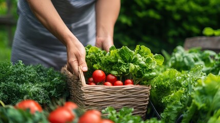 Fototapeta premium Seasonal gardening allows you to maximize your yield