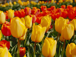 Fototapeta premium Tulip closeup