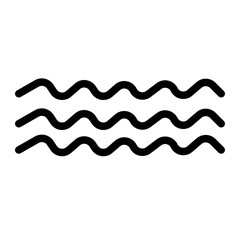 sea ​​water icon