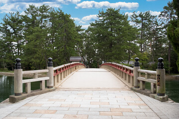 天橋立の廻旋橋