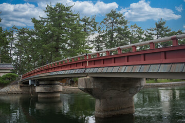 天橋立の廻旋橋