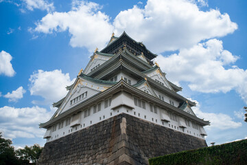 大阪城の天守閣