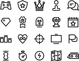 Game On: Icon Collection for Gaming, Apps, and Interactive Media