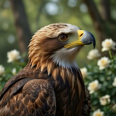 Obraz premium portrait of a bald eagle