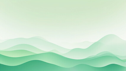 Obraz premium light green Gradient with Modern Feel background