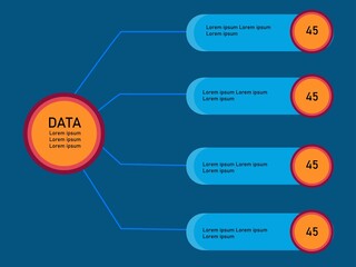 Infographic timeline background