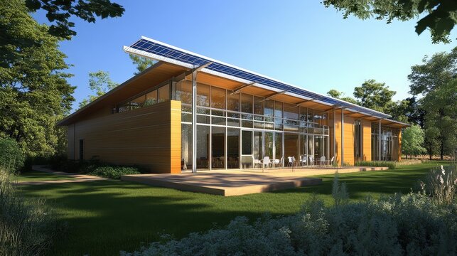 Sustainable building practices often incorporate alternative energy sources.