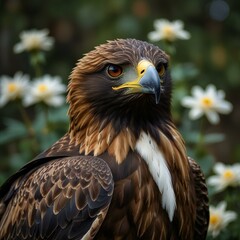 Obraz premium golden eagle portrait