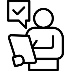 Customer Survey Icon