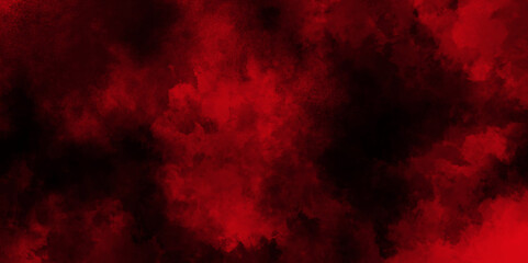 Abstract red smoke on black background, old style dark red grunge texture., Old red texture grunge background, Hand painted red watercolor paper texture. 