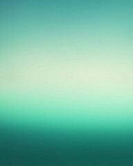 Photo of a soft gradient background blending teal and beige colors for abstract minimalist design
